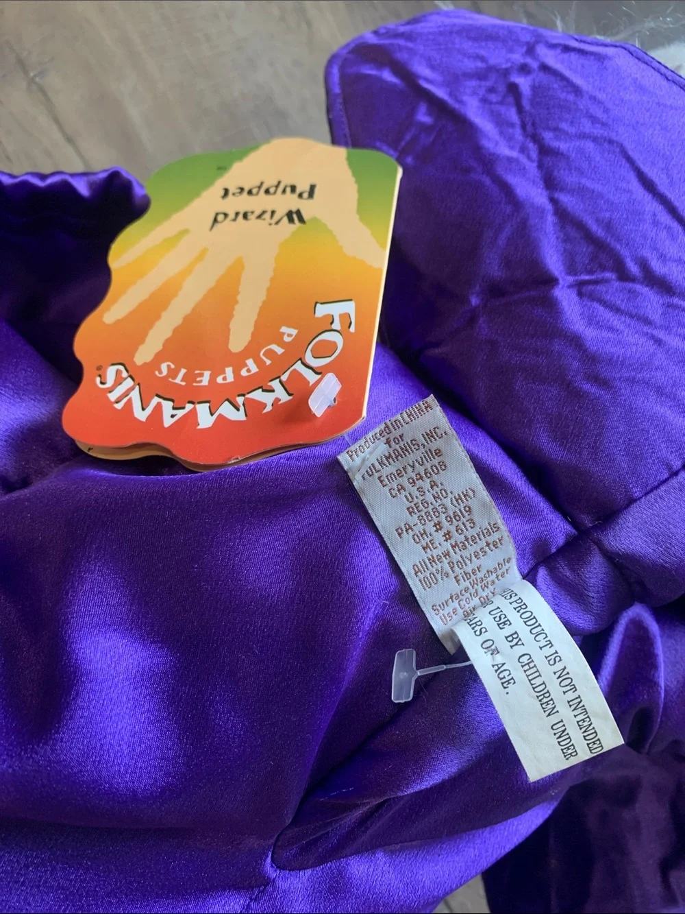 Folkmanis Plush Wizard Hand Puppet 31